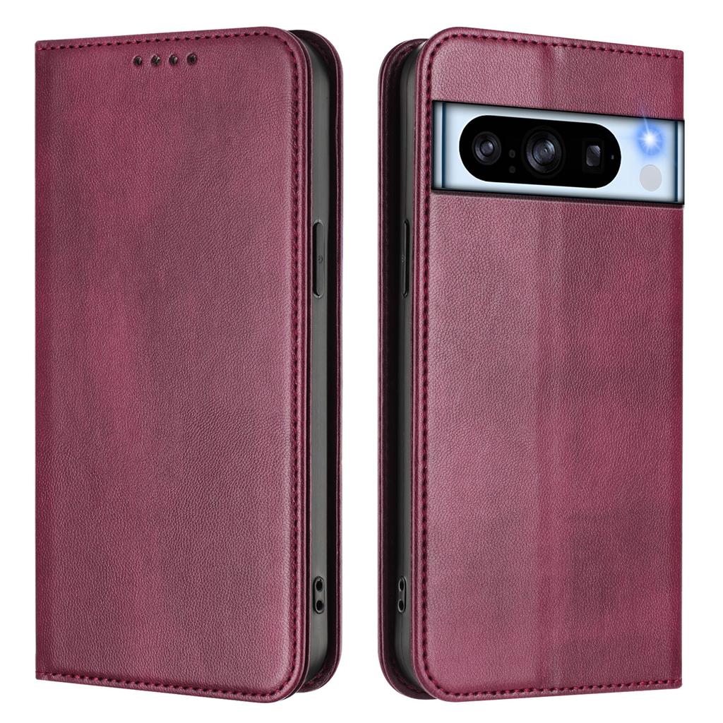 For Google Pixel 8 Pro Wallet Cases Retro Texture RFID Blocking Leather Phone Cover