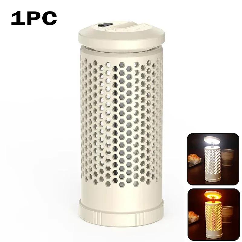 

Bright LED Camping Light USB Rechargeable Lamp Dual Color 4 Modes Light Outdoor Hanging Camping Portable Lantern Tent Lamp 1600mAh