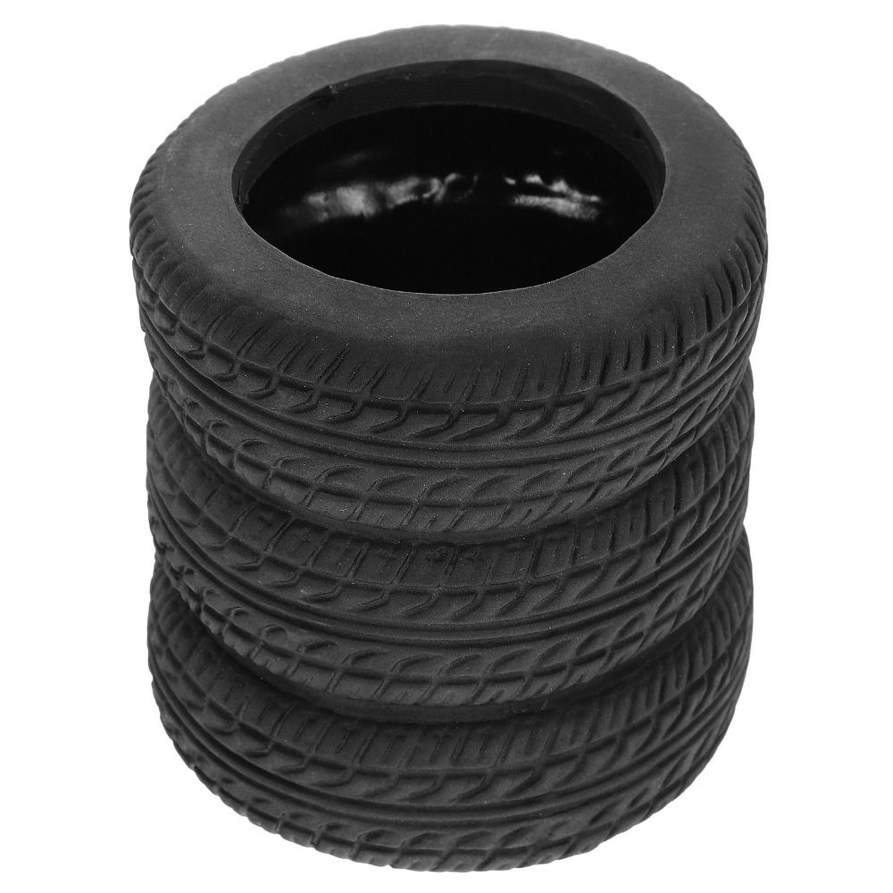 Black Stack Stationery Desk Organizer Car Tyre Design Box Pencil Holder Plant Pot