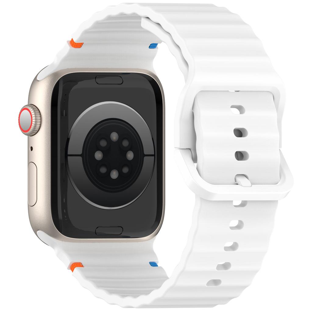 Watch Band For Apple Watch Serise 11 10 9 8 7 SE3 46mm 42mm 41mm 45mm 44mm 40mm Sport Silicone Strap For iWatch Ultra 2 3 49mm