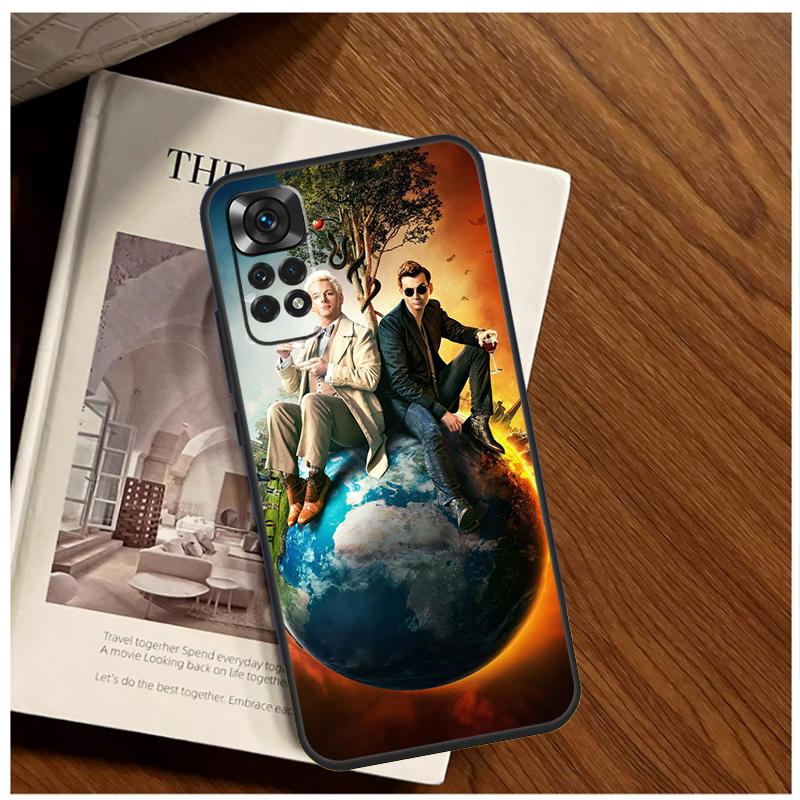 Good Omens Case For Xiaomi Redmi Note 12 10 9 11 13 Pro Plus 12S 10S 11S 9S Redmi 13C 10C 9C 12C Cover