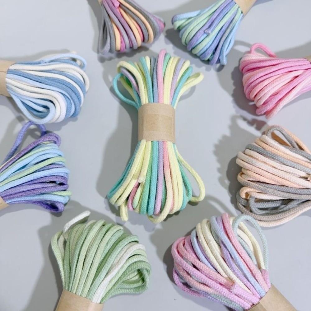 3mm Thickness Gradient Colorful Rope 10 Meters DIY Bracelet String  Bracelet Making