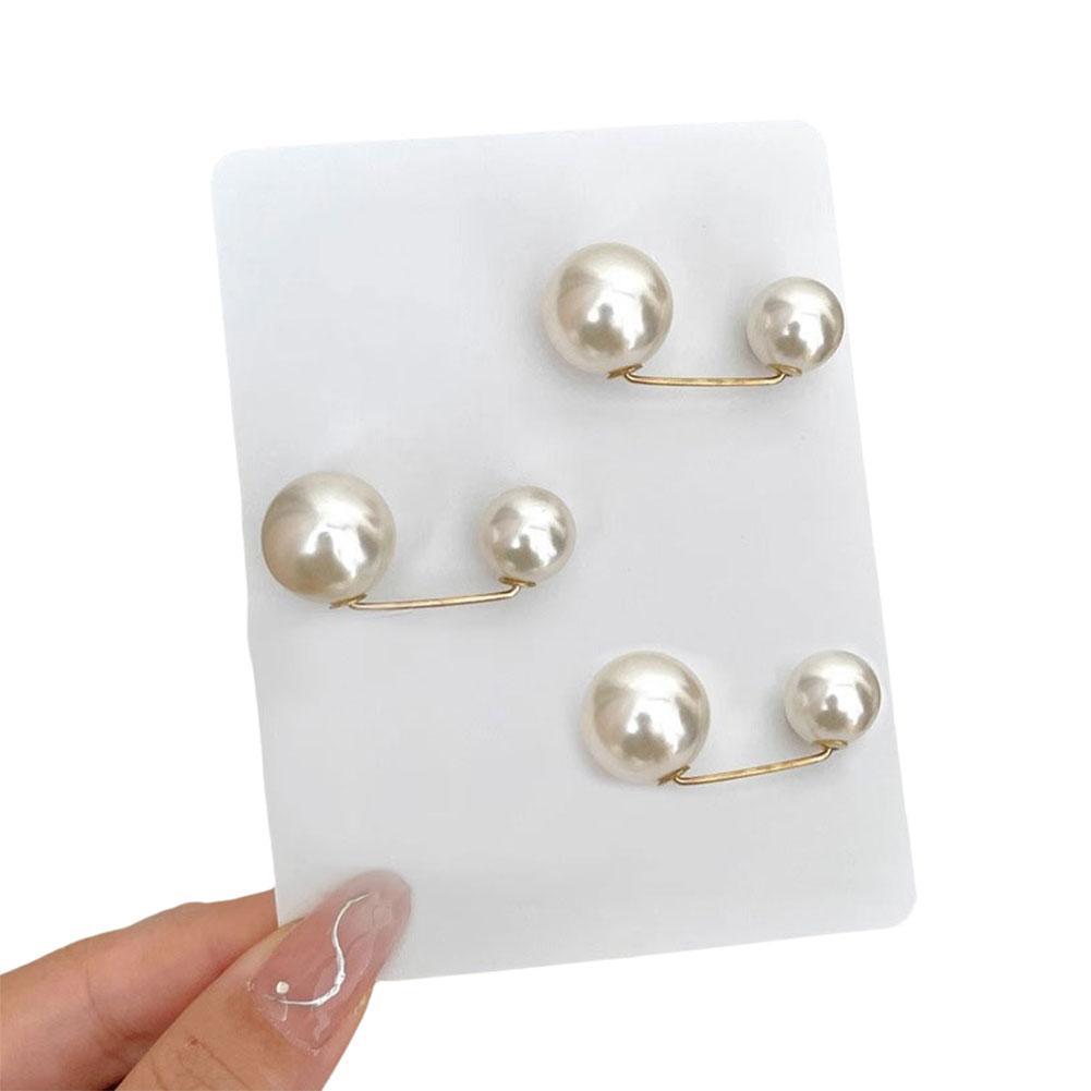 3 SZT. Klamra Ściągająca Pas Stopowe Broszki Przypinki Klips Sztuczna Perła Regulowane Guziki Przypinki Spódnice Dżinsy Guziki Dodatki Odzieżowe