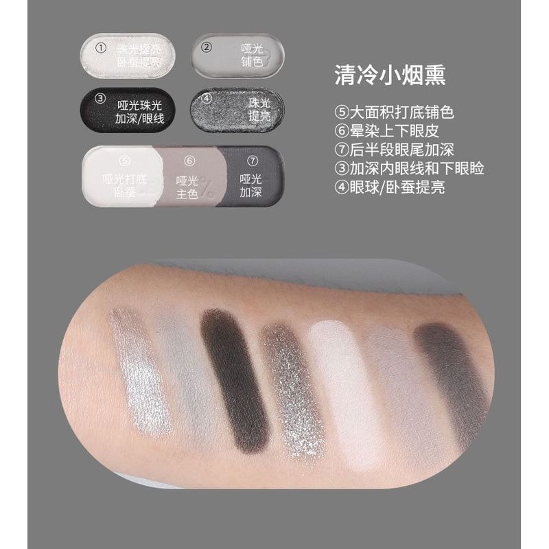 Biya - Vielseitige Keyboard-Lidschattenpalette - 3 Arten