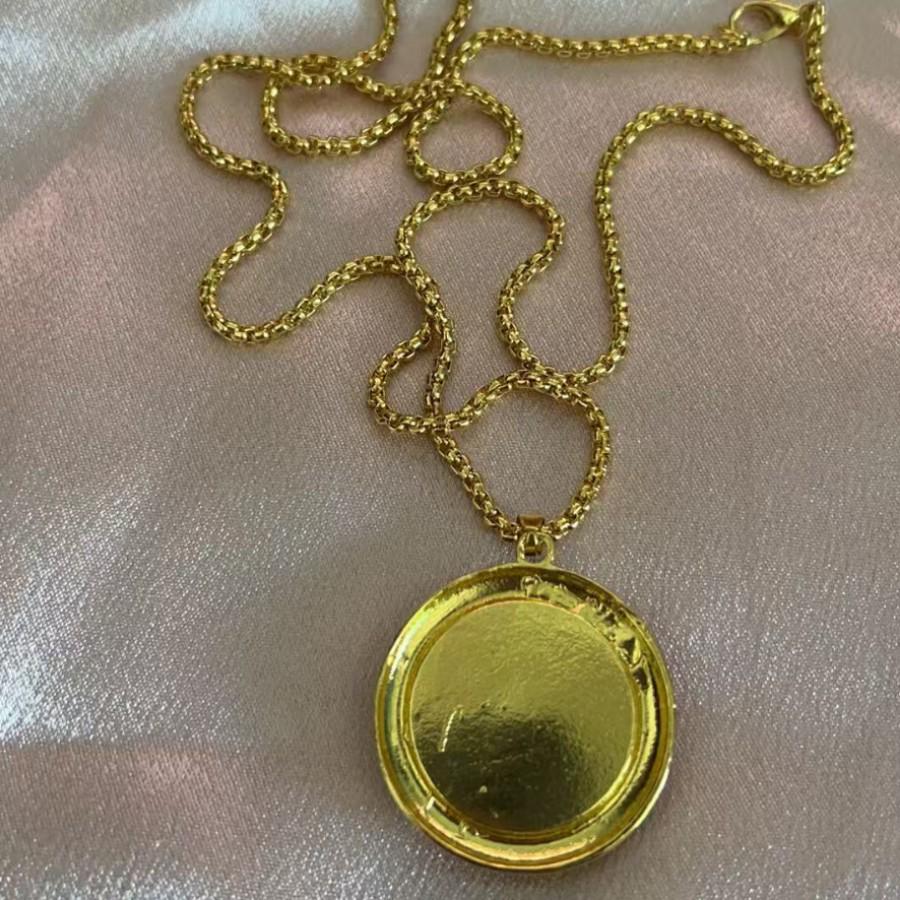 Yunjin Cross-Border Fashion God's Eye Necklace Pendant Charm