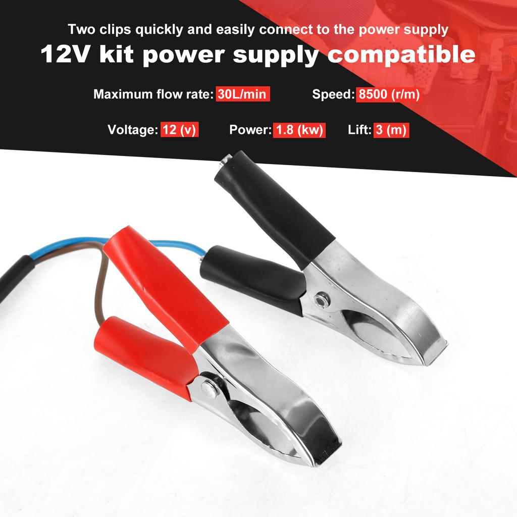 Pompa transferowa ze stali nierdzewnej 12 V Pompa wodna Pompa zanurzeniowa do samochodu Olej napędowy Olej opałowy Woda Pompa do transferu paliwa z filtrem