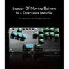 Haute42- COSMOX Mini Stickless Arcade Controller Fightstick Hitbox for PC /Ps3/ Ps4 /Switch arcade joystick fight sticks ps4