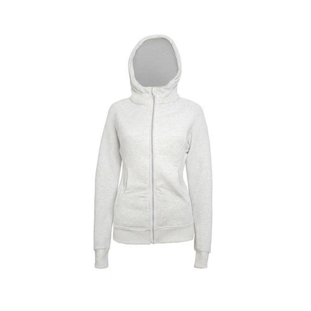 Luqilulu Women's Winter Plus Velvet Warm Hooded Slim Fit Outdoor Sports Jacket