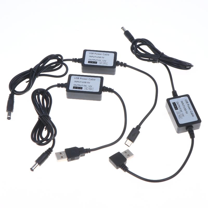 Dc-Dc 5V To 9V 12V 1A Step Up Usb Boost Cable Power Converter Adapter 5.5X2.1Mm For Power Connector