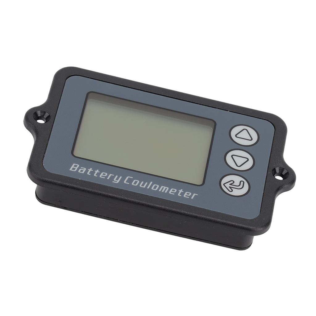 Battery Monitor ABS Housing Waterproof Portable Multifunctional Battery Voltage Meter for Testing 8 120V