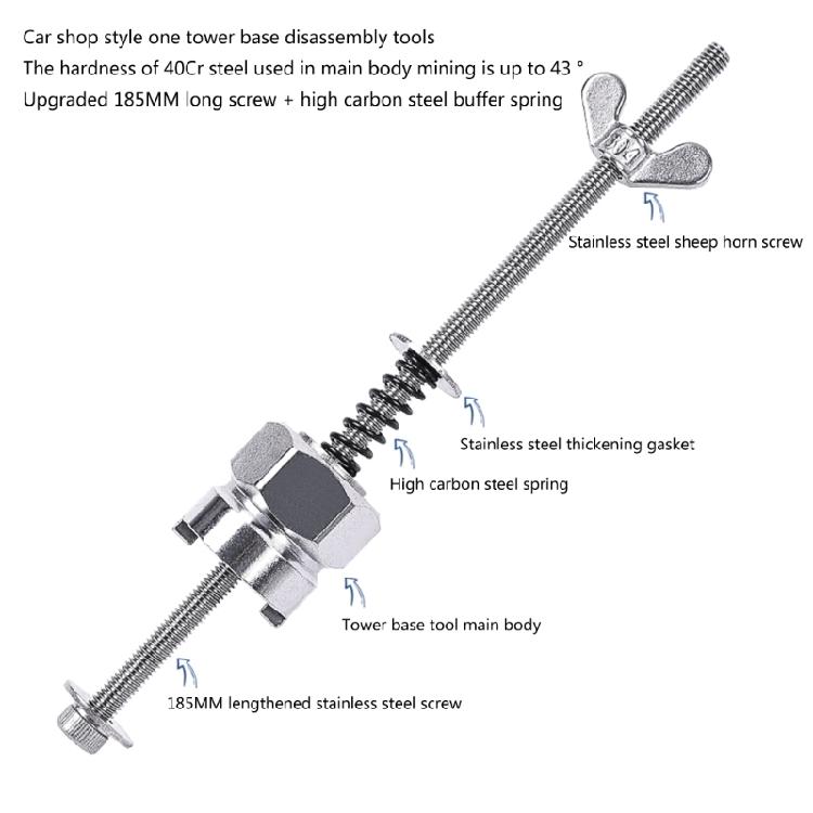 Stainless Steels Bicycles Hub Removal Repair Tool for Bike Hub Body Remove Tool