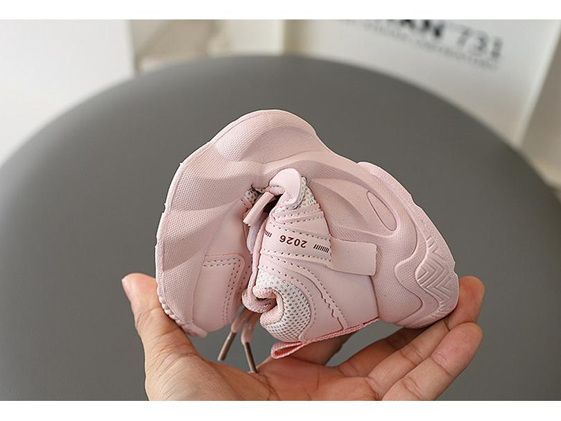 Vår & Höst Barns Sportskor - Pojkars Pappa Sneakers, Halkfri Mjuk Sula för Småbarn