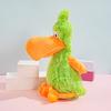 Pet Toy Cartoon Toucan Shape Plush Dogs Food Dispensing Toy with Sound Feature Bite-Resistant Relieves Boredom Pet Enrichment