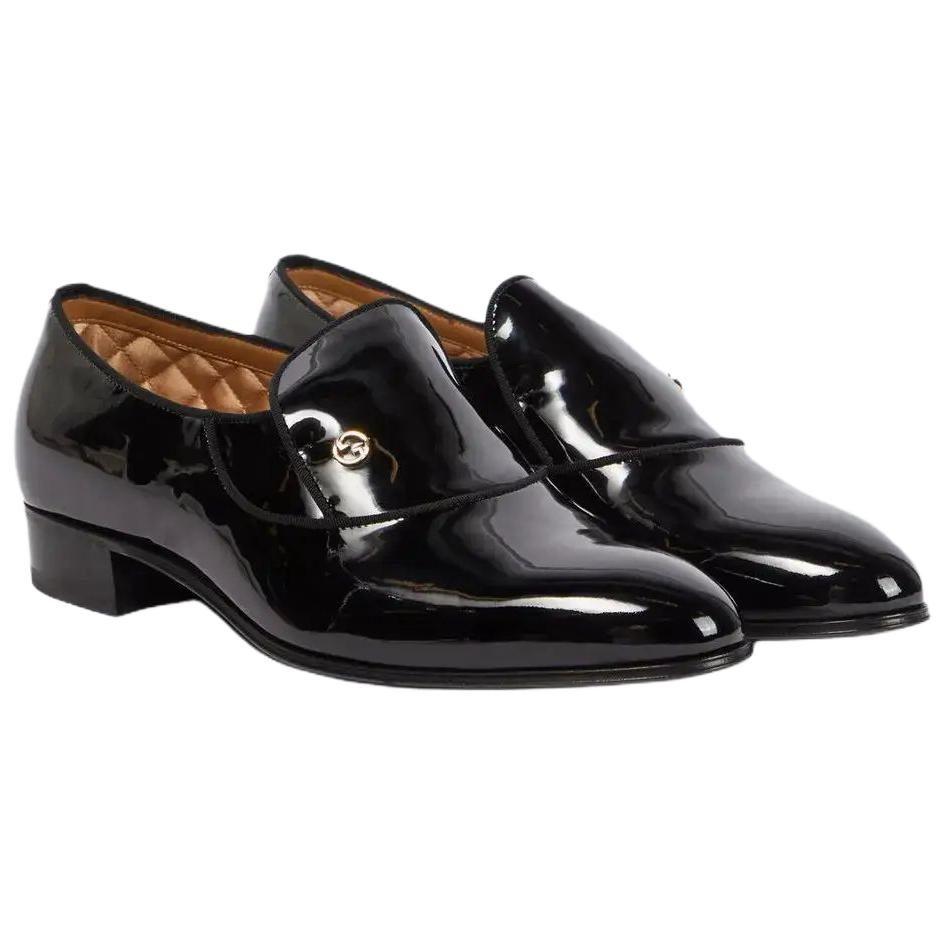 Gucci Loafers Men's Black 762321 BNCV0 1000