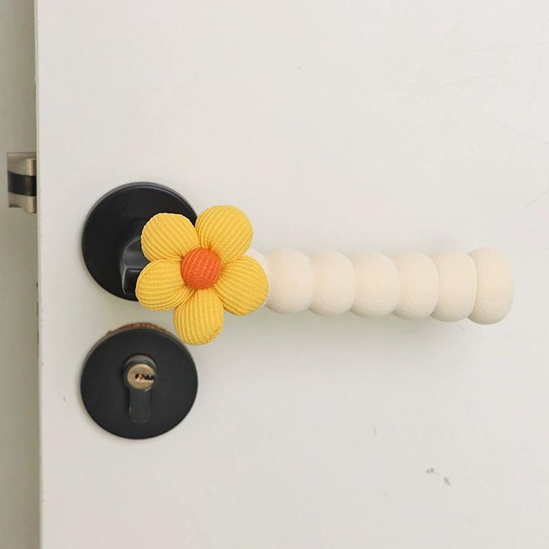 Protective Sheath Door Handle Cover Anti-Slip Anti-Static Door Knob Cover Anti Collision Silent Doorknob Sleeve Home