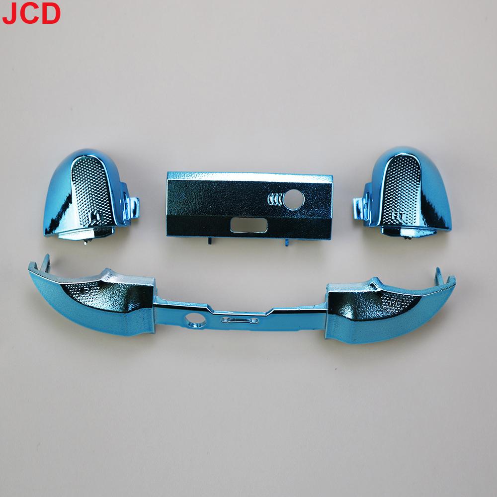 JCD1set For Xbox Series X S XSX XSS Controller Electroplated  RB LB Bumper RT LT Trigger Button Middle Bar Holder Repair Parts