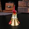 Elegante Siebenfarbige Emaille Pfau Handglocke Metall Tischglocke Serviceglocke für Restaurant Kleine Handglocke Hand-Rufglocken