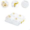 Dried Fruit Plate Set Appetizer Food Storage Container Decorative Candy Bowl Seasoning