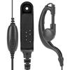 Tragbares Headset Walkie Talkie PTT-Mikrofon Lautsprecher Kopfhörer für UV‑ 9R PLUS Mobilfunkgeräte
