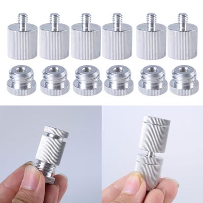 Adaptér 1/4" na 5/8" Závitový šroubový adaptér pro 1/4závitový dálkoměr Hliníkový adaptér Adaptér stativu