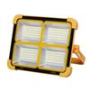 Super Bright Solar Handheld Spotlight - High Power Rechargeable LED Lantern for Outdoor Camping Garden - IP67 Waterproof