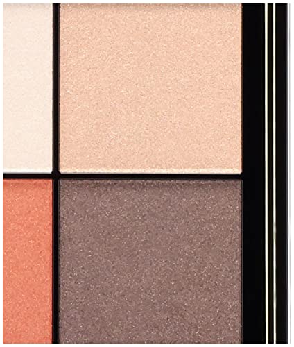 Excel Real Close Shadow CS01 (Terracotta Bootie) Palette Eyeshadow, 4-Color Eyeshadow Palette, 3 Textures (Gloss, Glitter, Matte)