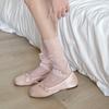 Women's Summer Ultra Thin Breathable Sweet Bowtie Net Yarn Transparent Tube Stack Socks