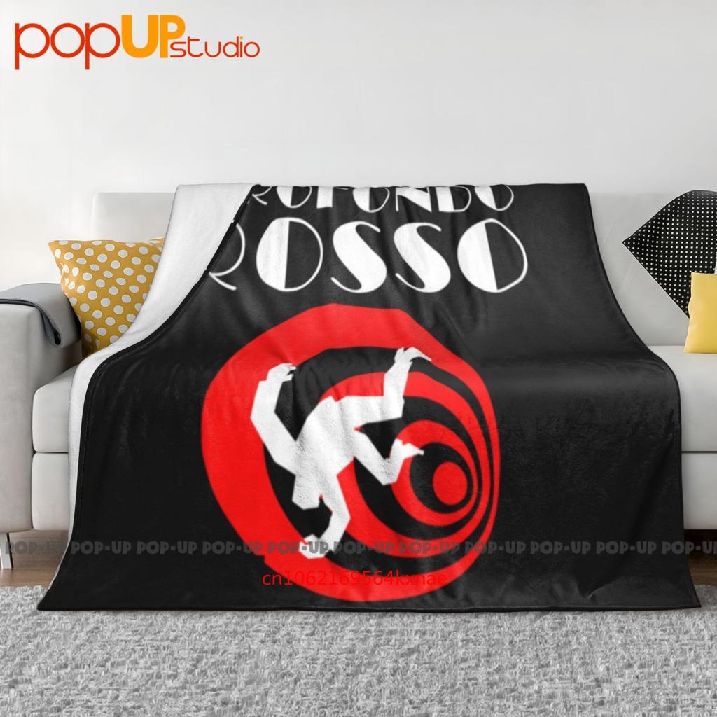 Profndo Rosso Deep Red Logo Horror Movie Ultra-Soft Blanket Quilt Winter Sofa Cover Bed Covers