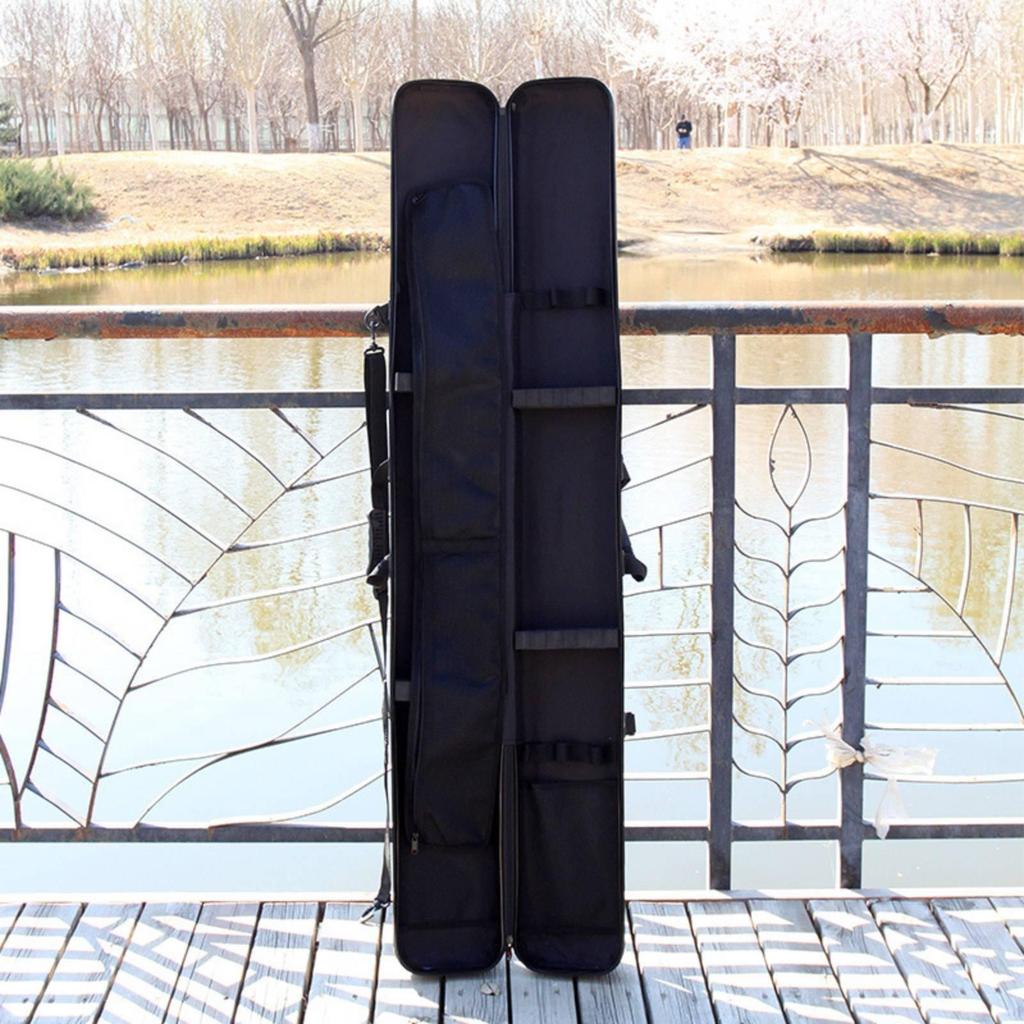 Impact Resistant Fishing Rod Case Safeguarding Hard Shell