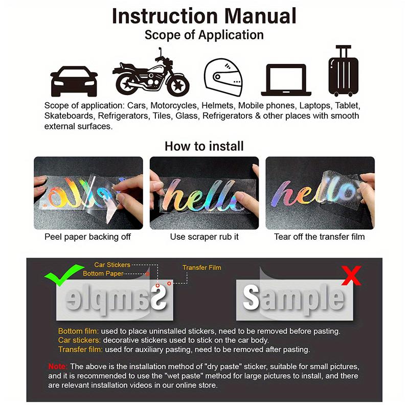 With All Things Are Possible Car Sticker, Car Styling Decal Classic Automotive Racing Trucks Laptop Decoration
