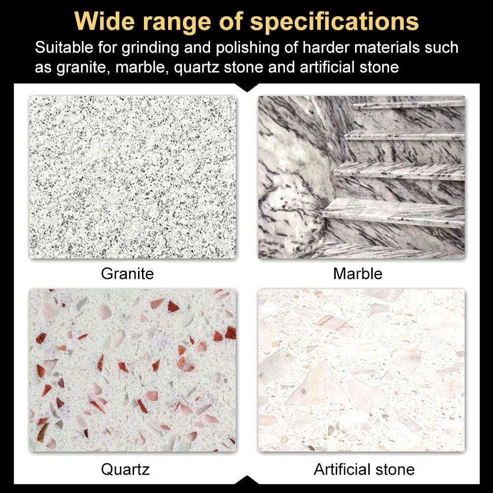 Abrasive Granite Glass Scouring Grinding Pad Sanding Disc Stone Buffing Nylon Fiber Polishing Wheel