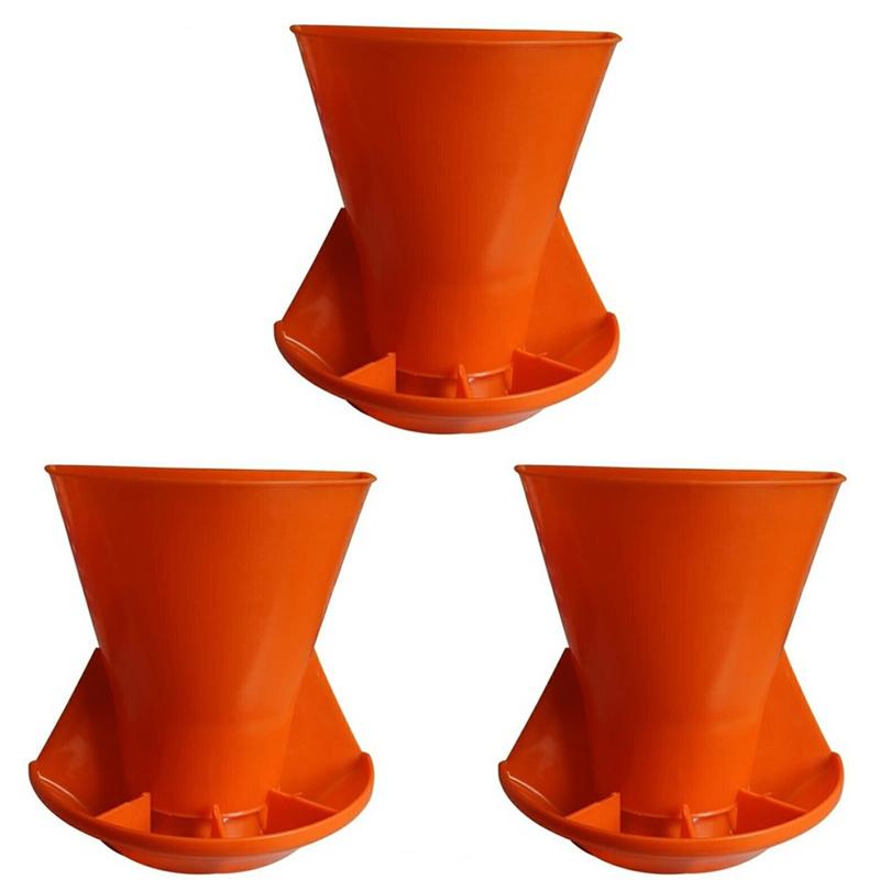 Plastic Piglet Feeder Trough Wall Mounted Feed Bowl For Pig Rabbits Chicks Farming Livestock Equipment And Small Animal Farm