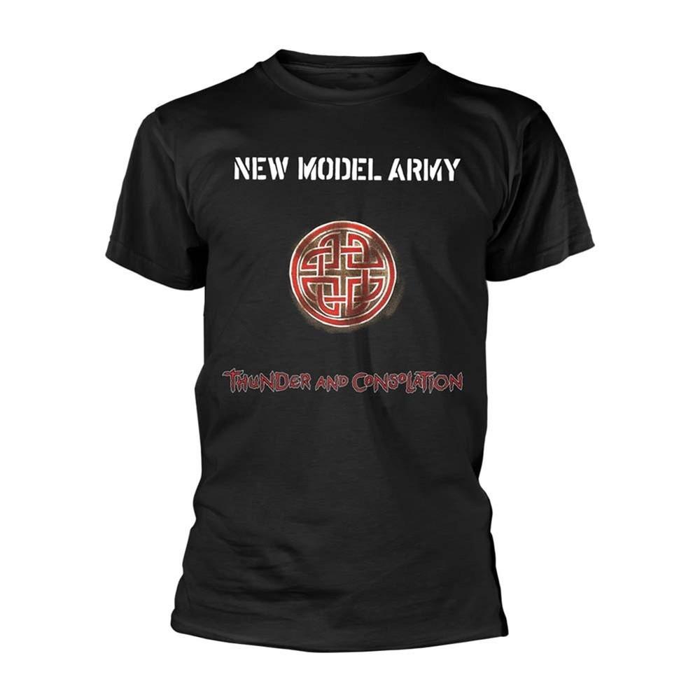 Men's New Model Army Thunder And Consolation (black) T-shirt X Black