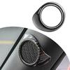 2x Carbon Fiber A Pillar Door Stereo Speaker Cover Trim For Ford Mustang 2015-18