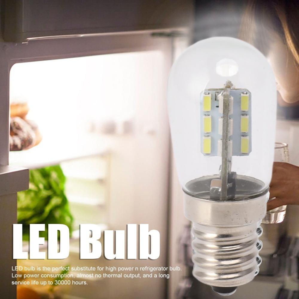 5 Pack 220V LED Bulbs E12 LED Mini Refrigerator Lights Refrigerator Light Bulbs  Home Lighting