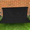 Replaceable Swing Seat Cover Outdoor 600D Thick Fabric Load-bearing Replacement Rainproof Garden Swing Seat Cover
