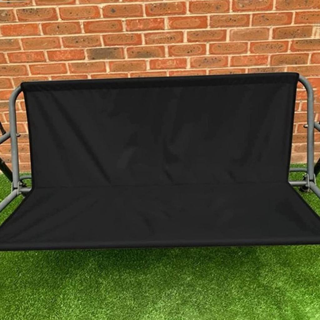 Replaceable Swing Seat Cover Outdoor 600D Thick Fabric Load-bearing Replacement Rainproof Garden Swing Seat Cover