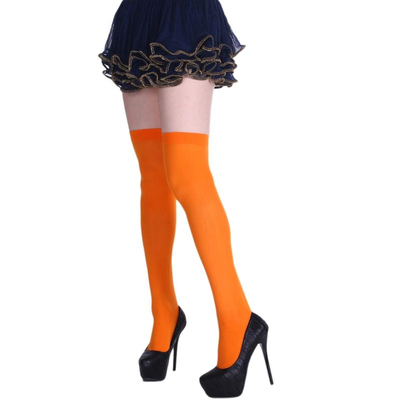 Extra Long Socks Thigh High Tube Cotton Socks Extra Long Boot Stockings for Women Solid Color Over Knee Stockings