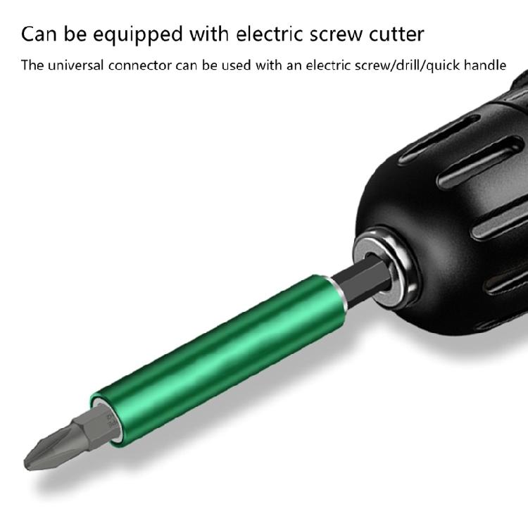 80/120mm Magnetic Bit Holder Impacting Driver 1/4inch Hex Steel Magnetic Extension