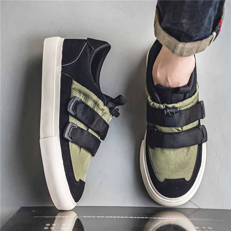 Trend Pánské Obuv pro volný čas Tenisky na plátno Pro muže Pohodlné Vulkanizované Boty Pánské Ploché Pánské Tenisky Boty Britský styl