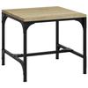 819404 vidaXL Table d'appoint Chêne sonoma 40x40x35 cm Bois d'ingénierie