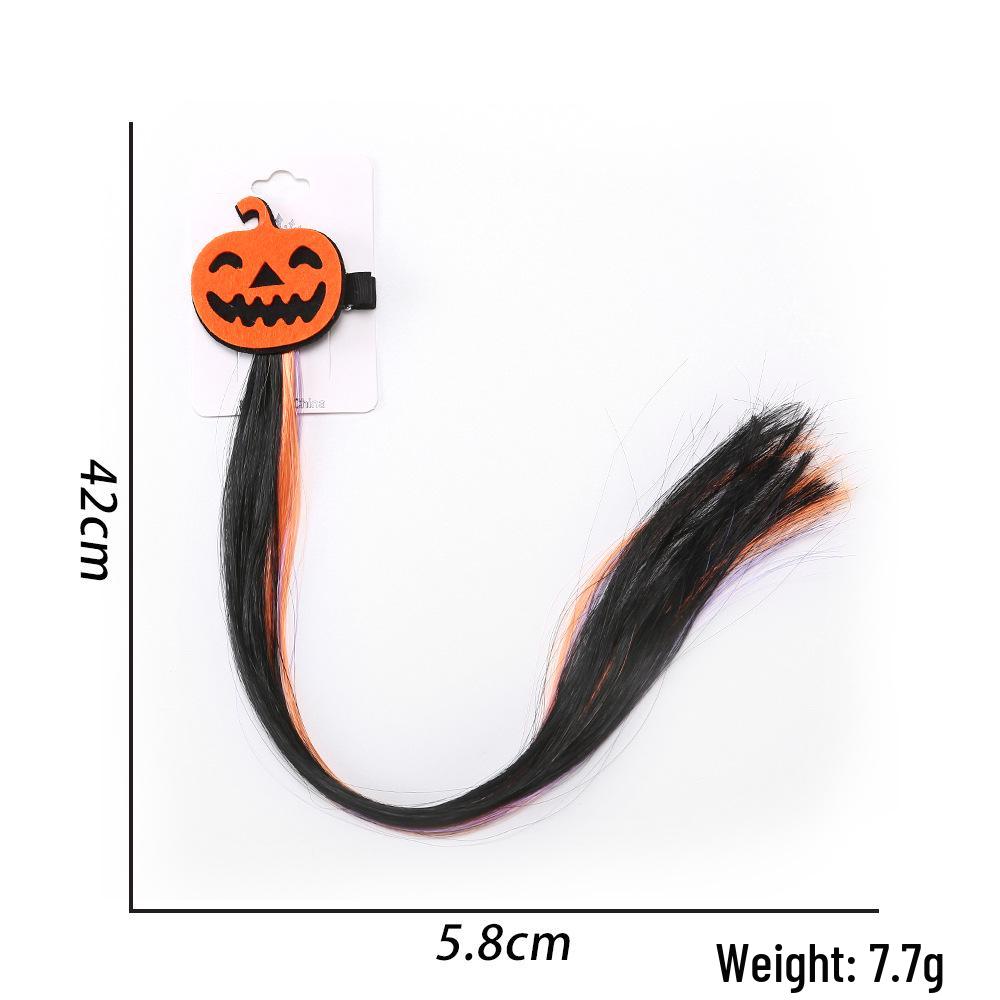 2025 Halloween Hair Clips: Children's Pumpkin & Ghost Party Accessories