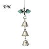 Exquisite Alloy Craft Retro Dragon Hanging Bells, Metal Flying Wind Chime, Rustic Decorative Wall Ornament Fantasy Outdoor Garden for Patio Porch Yard