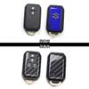 SecondStage Suzuki Smart Key Cover Key Case Type 22 Hybrid Vehicle Specific Sliding Door Type Compatible with Digital Carbon Fiber Look S030DCB - - -