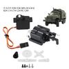 Metal 2 Speed Upgrade Accessory, with   Servo Parts for WPL B14 B16 B24 C14 C24 RC Car