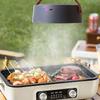 Portable Soot Purifying Fan Desktop Range Hood Plastic Texture for Soot and Cooking with Multi Layer Filtration System