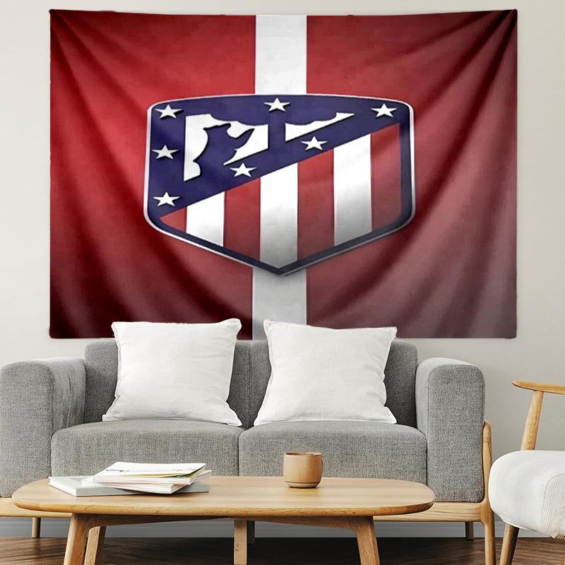 football club Print Tapestry, Lightweight Wall Hanging, for Bedroom, Dorm, Living Room, Home Art Decor - Birthday Christmas Gift for Friends