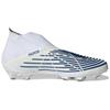 adidas Predator Edge+ AG Artificial Ground Abrasion Resistant Abrasion Resistant Soccer Shoes Men's White Blue GZ4647