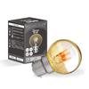 B22 Dimmbare Edison-Glühbirne LED-Lichtbirne, Bajonettfassung (Spiral Mini Globus Gold), 220lm, 2200K Warmweiß, Glühbirne ohne Schirm, Internationale Fassung,