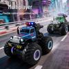 Cross-Country Big Foot RC Off-road Stunt Car with Spray Lights & Gear Shifting - Drop-Resistant Children's Toy